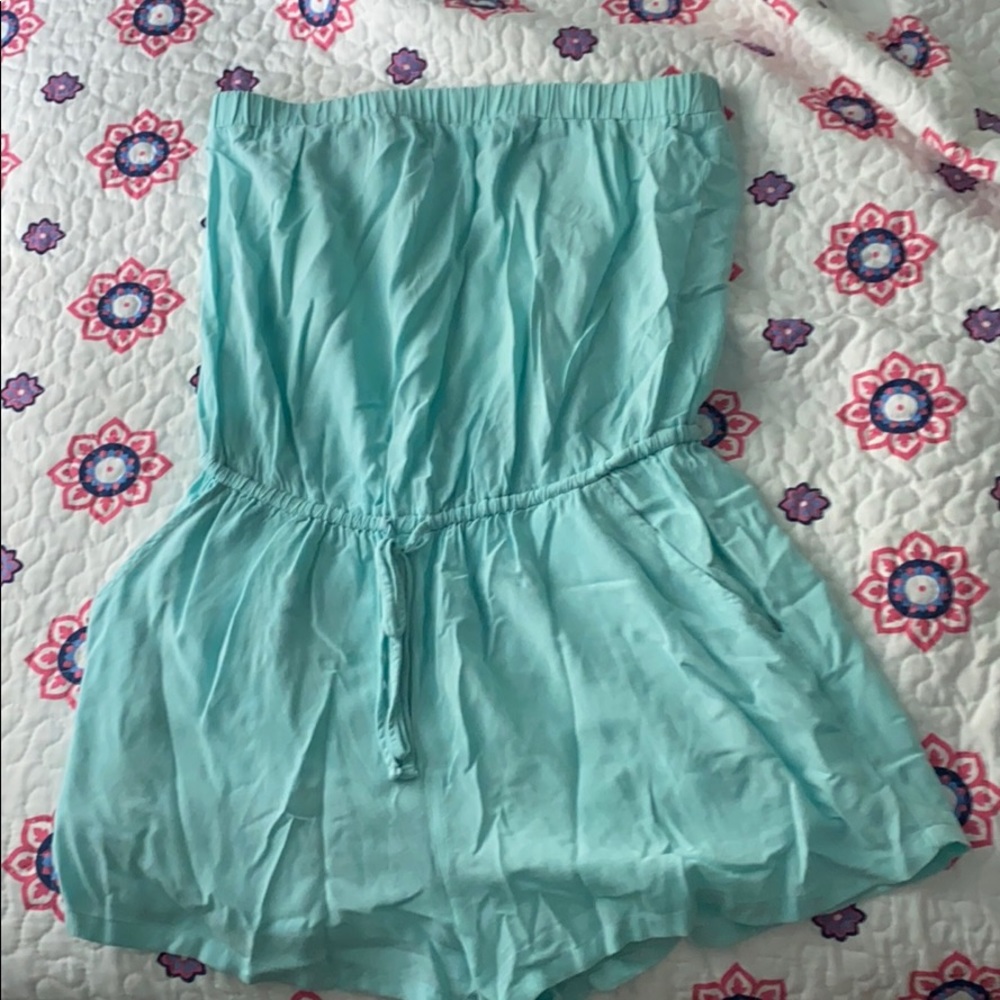 Little blue romper